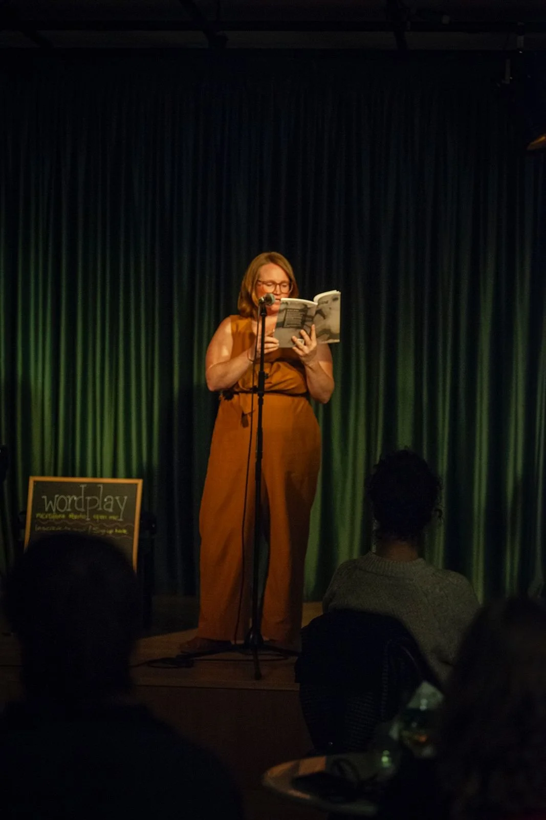 Heather Marie, reading Gap Life