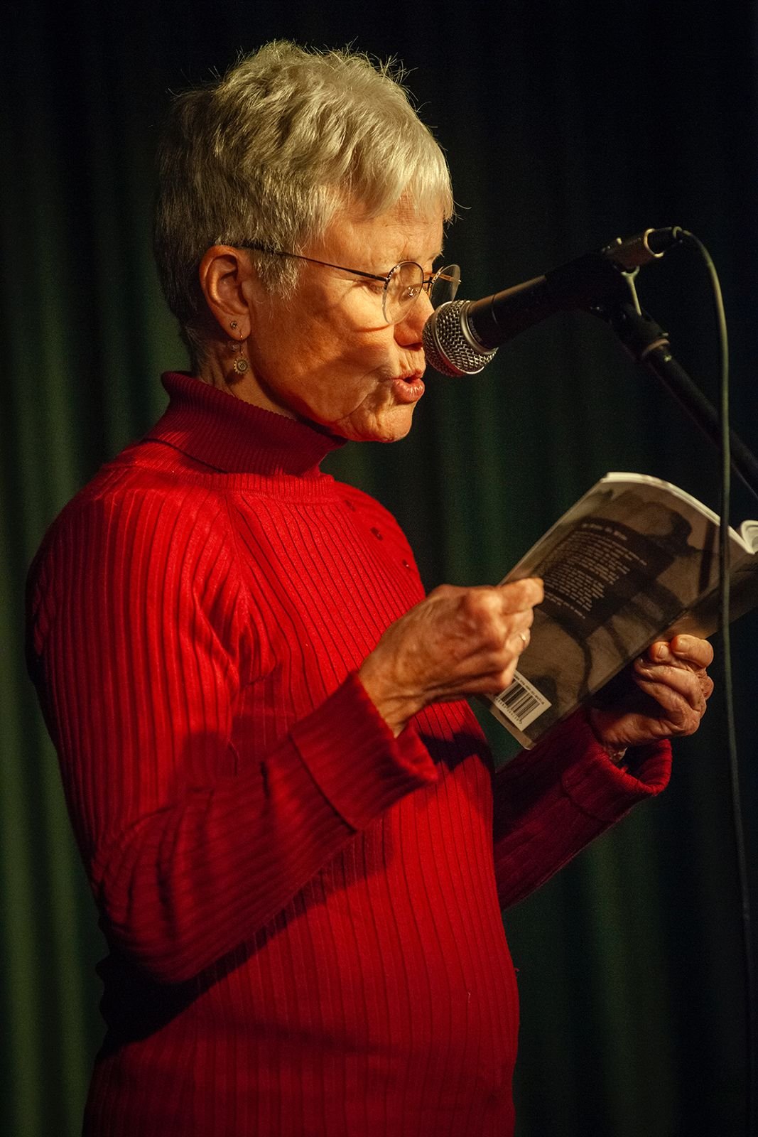 Rosalie, reading Night Nurse