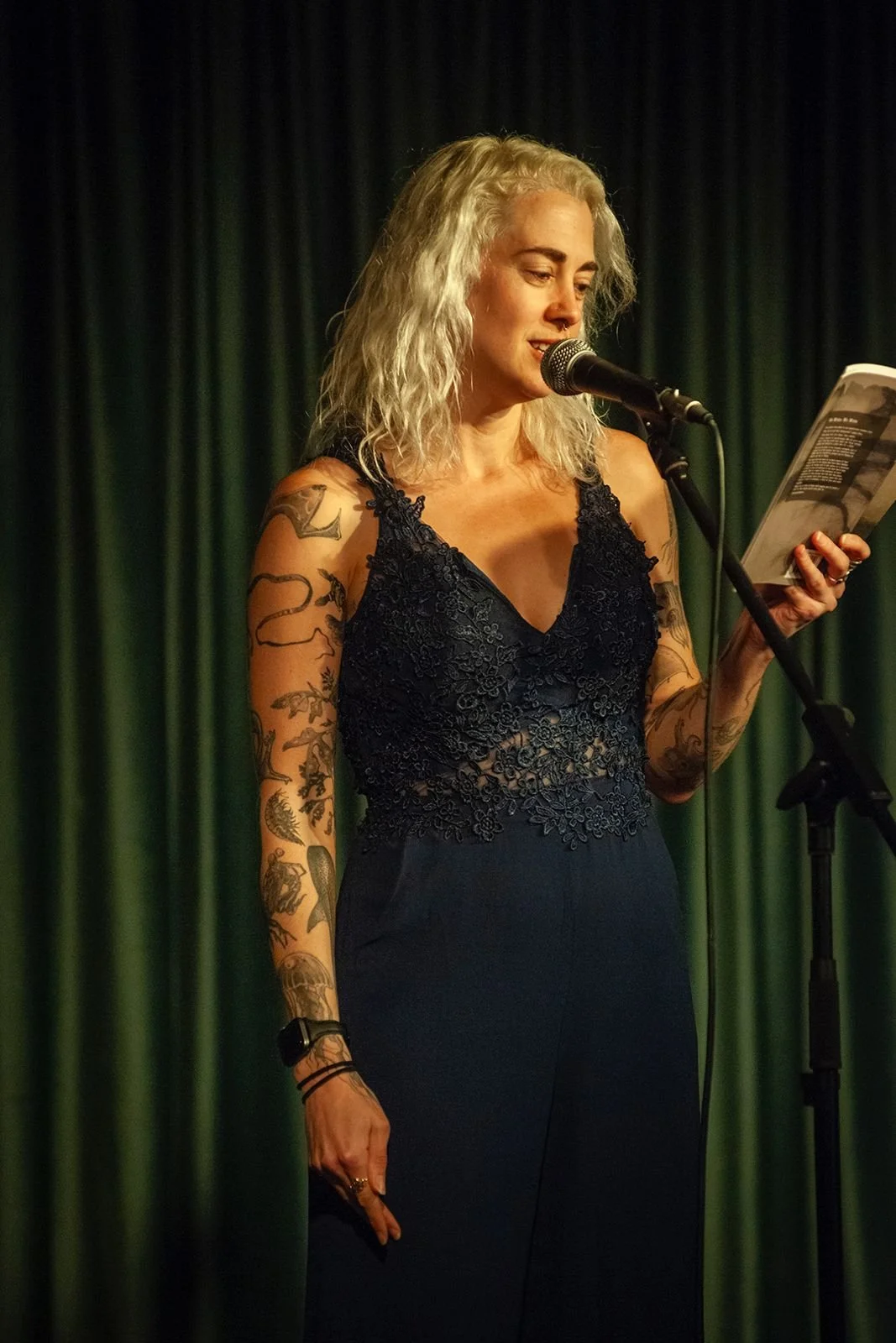 Serena, reading Making Sense