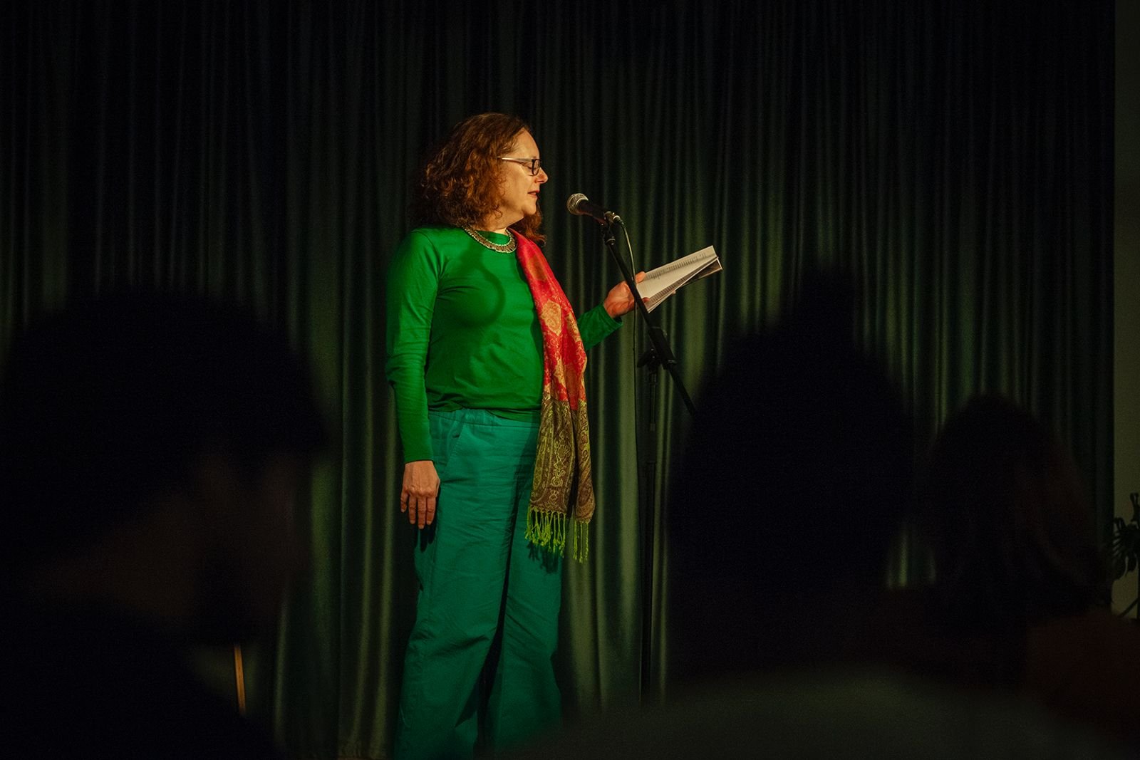 Vanessa, reading Beloved's Book of Grievances