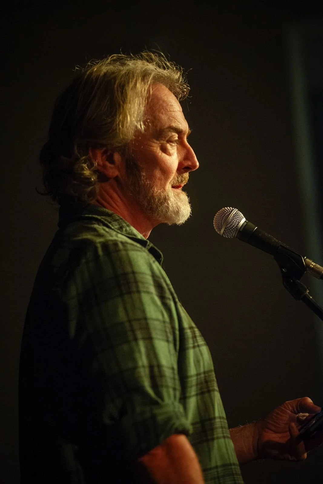 Jim, reading Dirty Old Man