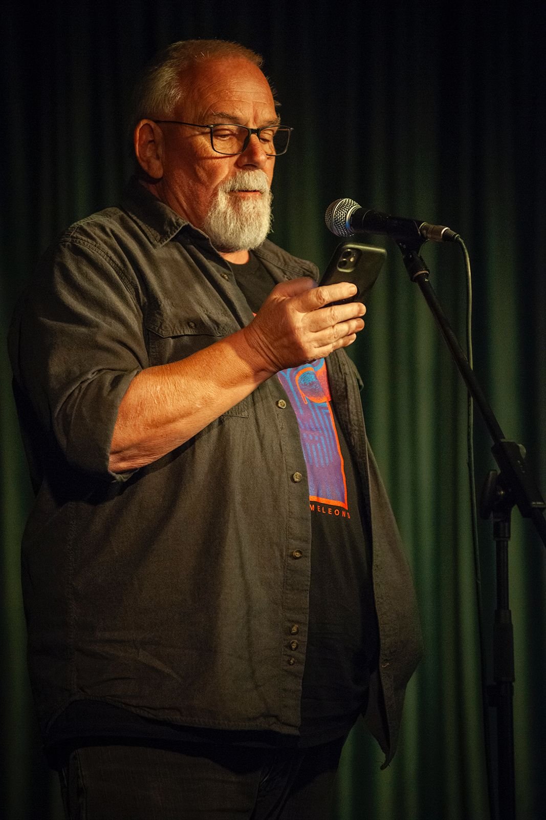 Pete, reading Wacko en Mexico.