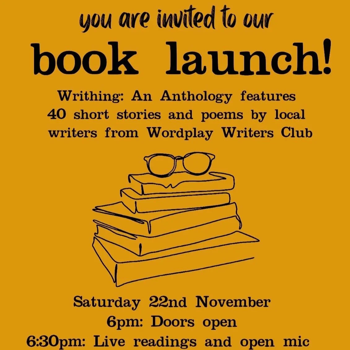 The Writhing Book Launch - in pictures