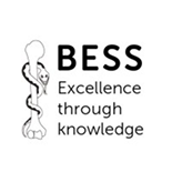 Logo for BESS with the tagline 'Excellence through knowledge'