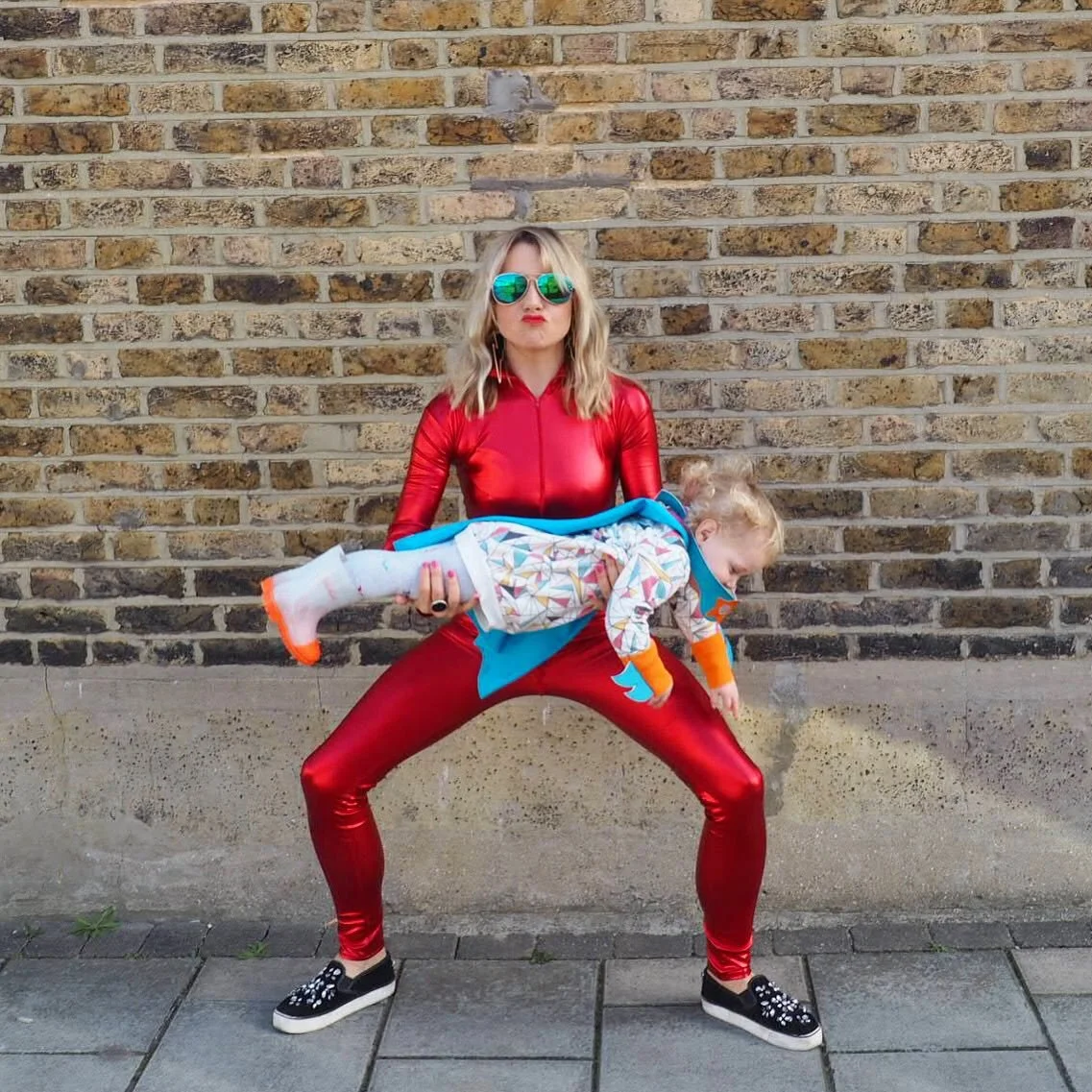 There were some epic events, opportunities and photos taken 10 years ago including the one of me in a catsuit kindly given to me by my mates @scummymummies of me holding my daughter by The Wall (another 2016 feature). This picture ended up being part