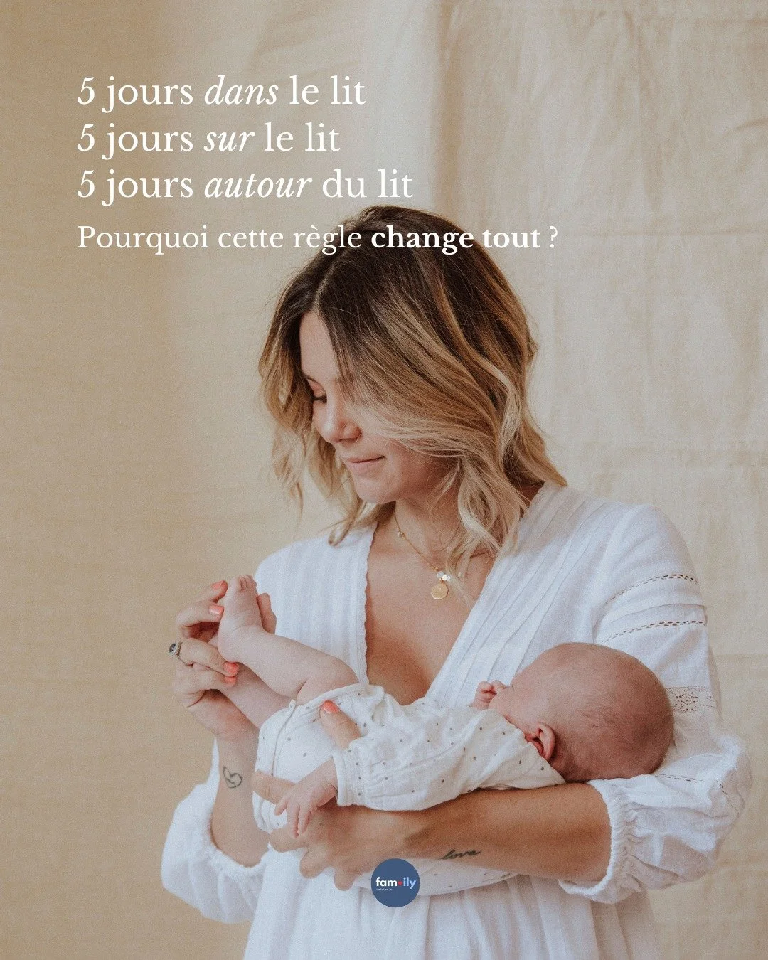 La r&egrave;gle du 5-5-5 tu connais ? L'as tu appliqu&eacute; pour ton post-partum ? 

Et si jamais, j&rsquo;entre encore plus dans le d&eacute;tail dans mon livre &ldquo;Nouvelle vie avec b&eacute;b&eacute;&rdquo;
le guide &ldquo;outil&rdquo; pour t