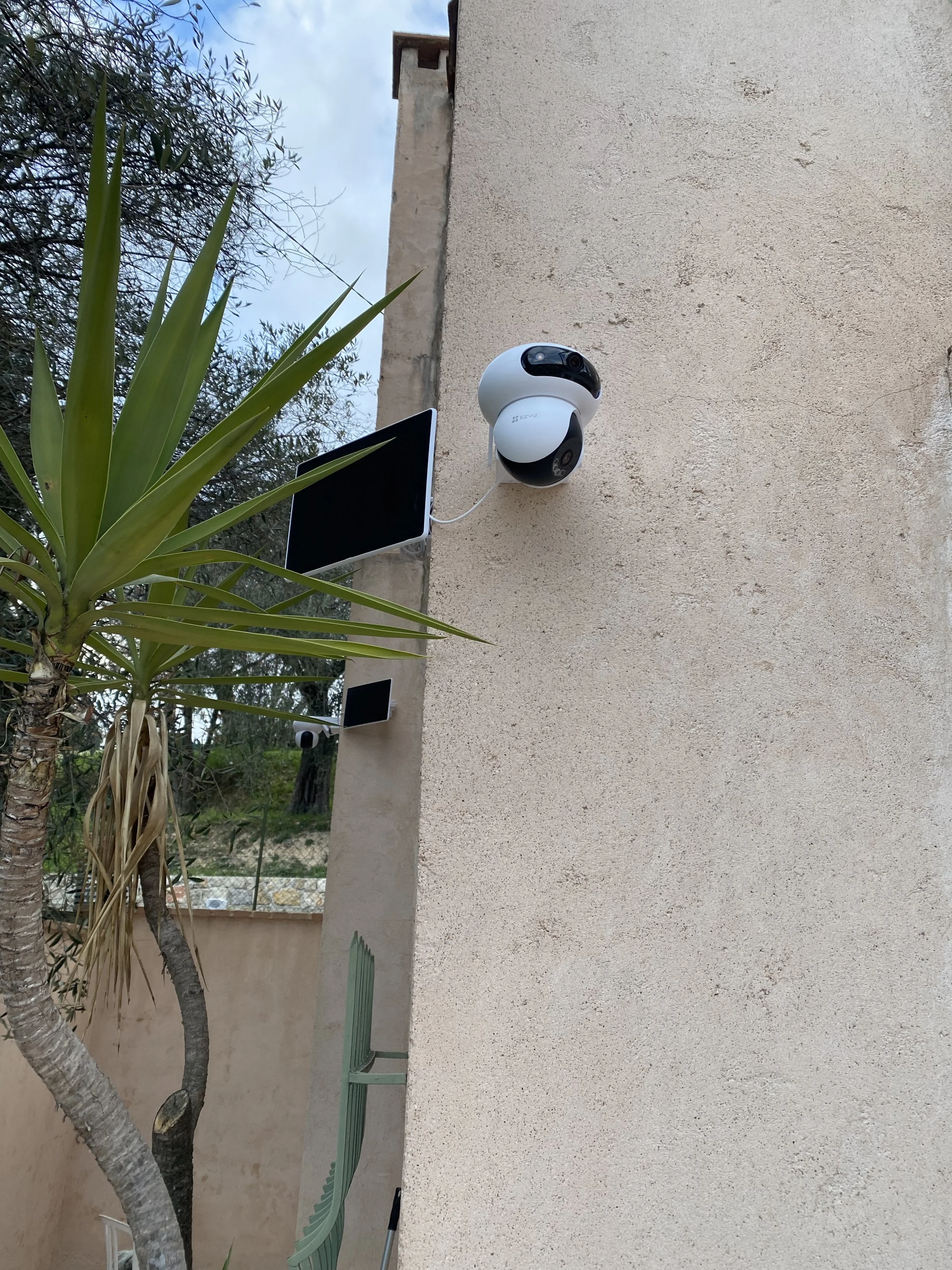 Videosurveillance camera domotique maison Peille