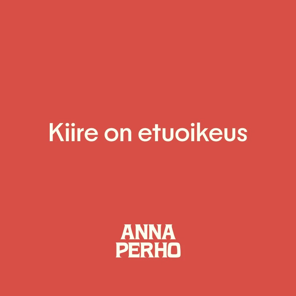 Kiire on etuoikeus