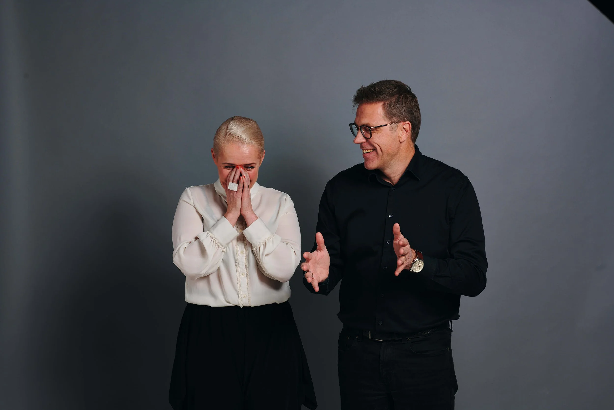 Anna Perho ja Jari Sarasvuo