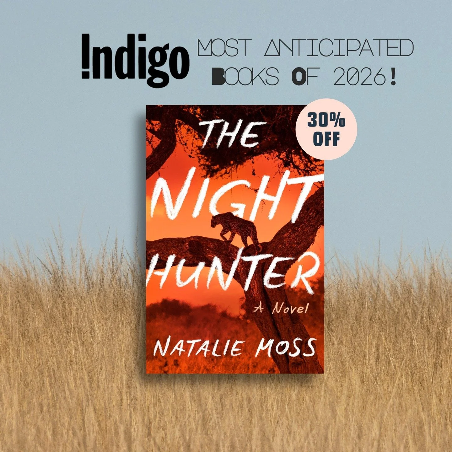 SO EXCITING! Calling all Canadian readers🍁! The wonderful @indigo have chosen The Night Hunter as one of their most anticipated titles for 2026.

You can get 30% pre-orders off all chosen titles (including mine!), so if you've ever wanted to go on a