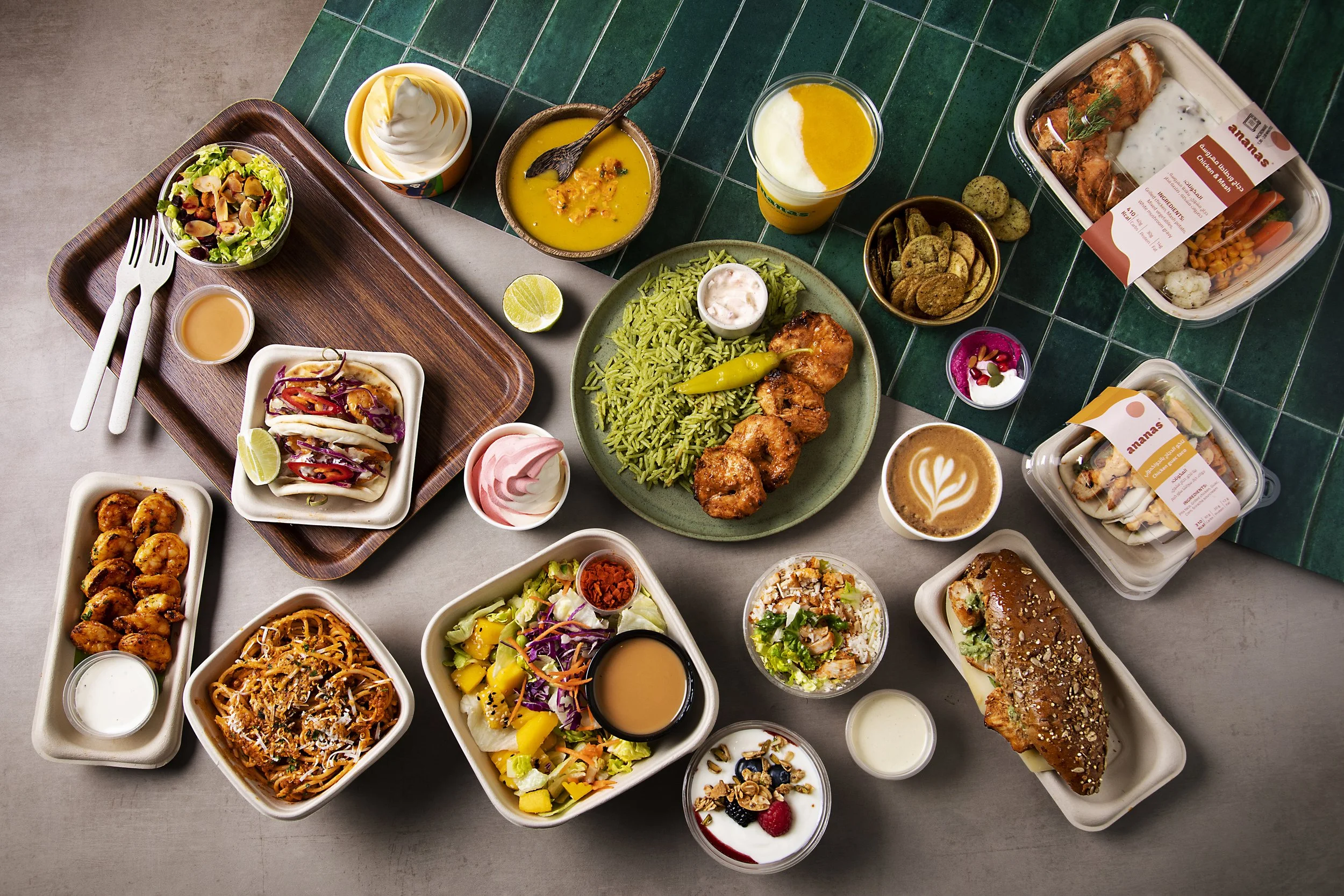 Cover shot for Ananas, Food photography in Kuwait