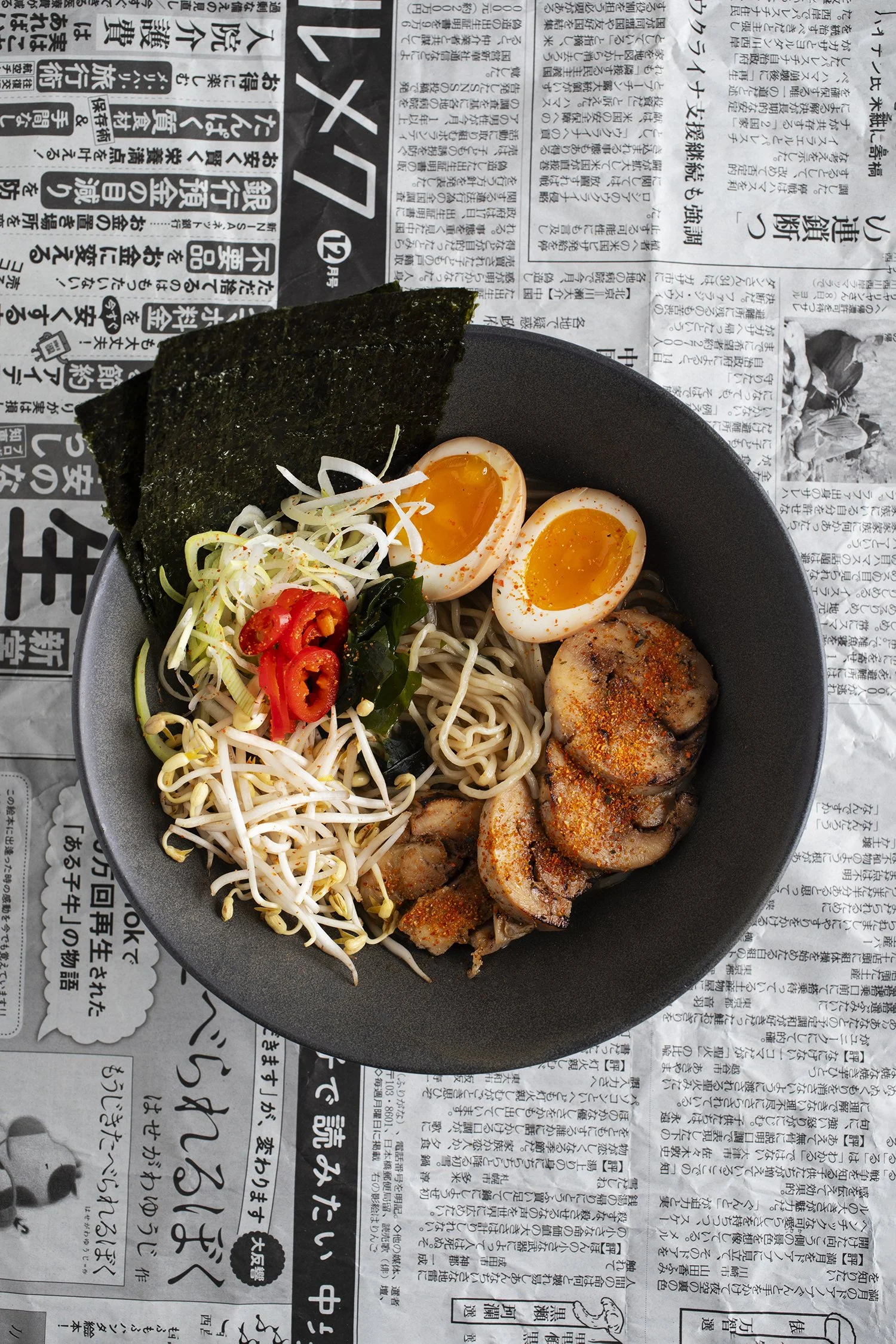 A bowl of ramen Food photography , Food Photographer Kuwait