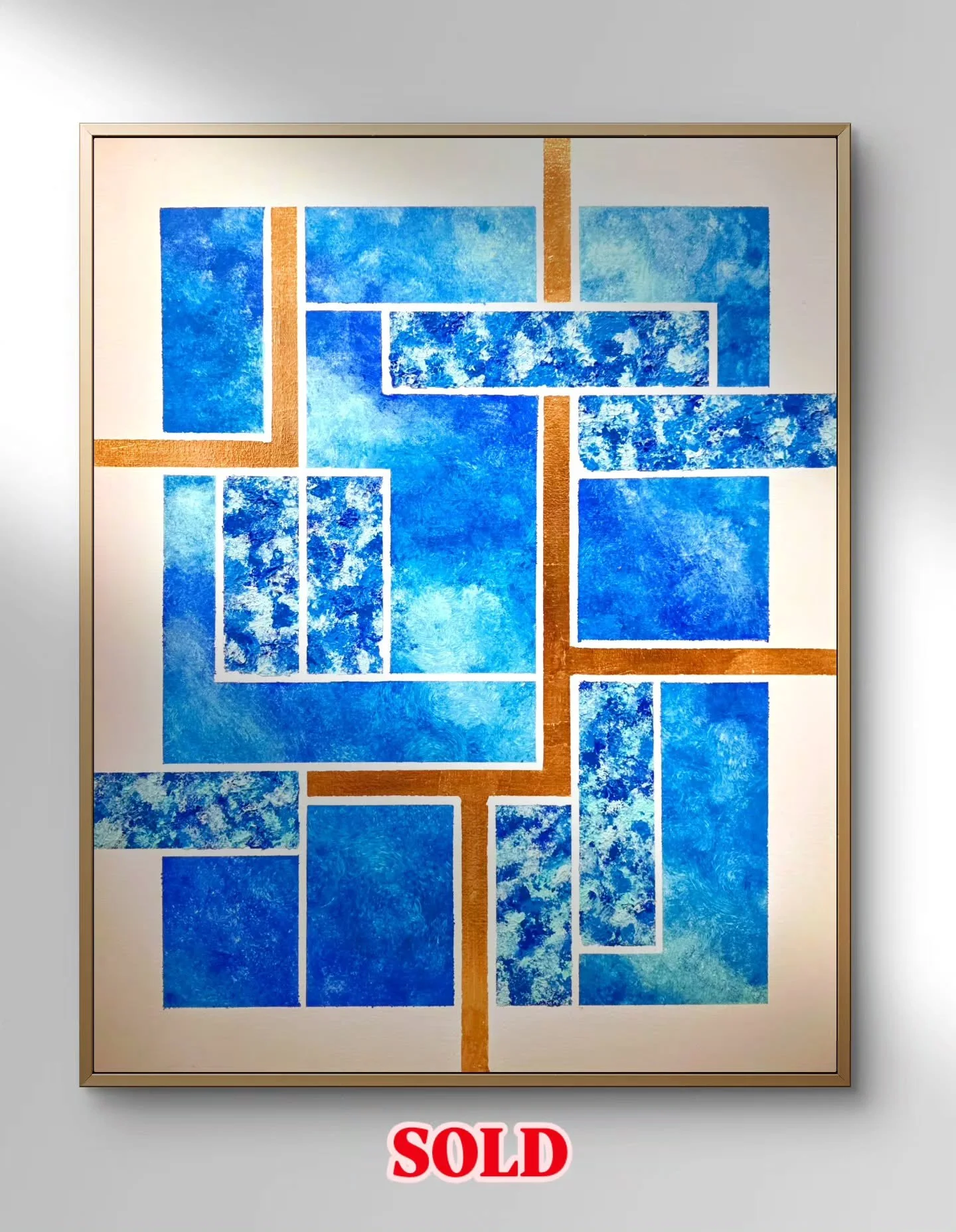 24 hours in &amp; first piece sold! 🥳 

Bought by a local resident - big thanks for the support guys! 🥰
&bull;
The artwork will be displayed until 15th April 2026 at @thecorshamgallery and I will be running a "Meet &amp; Greet" session  o