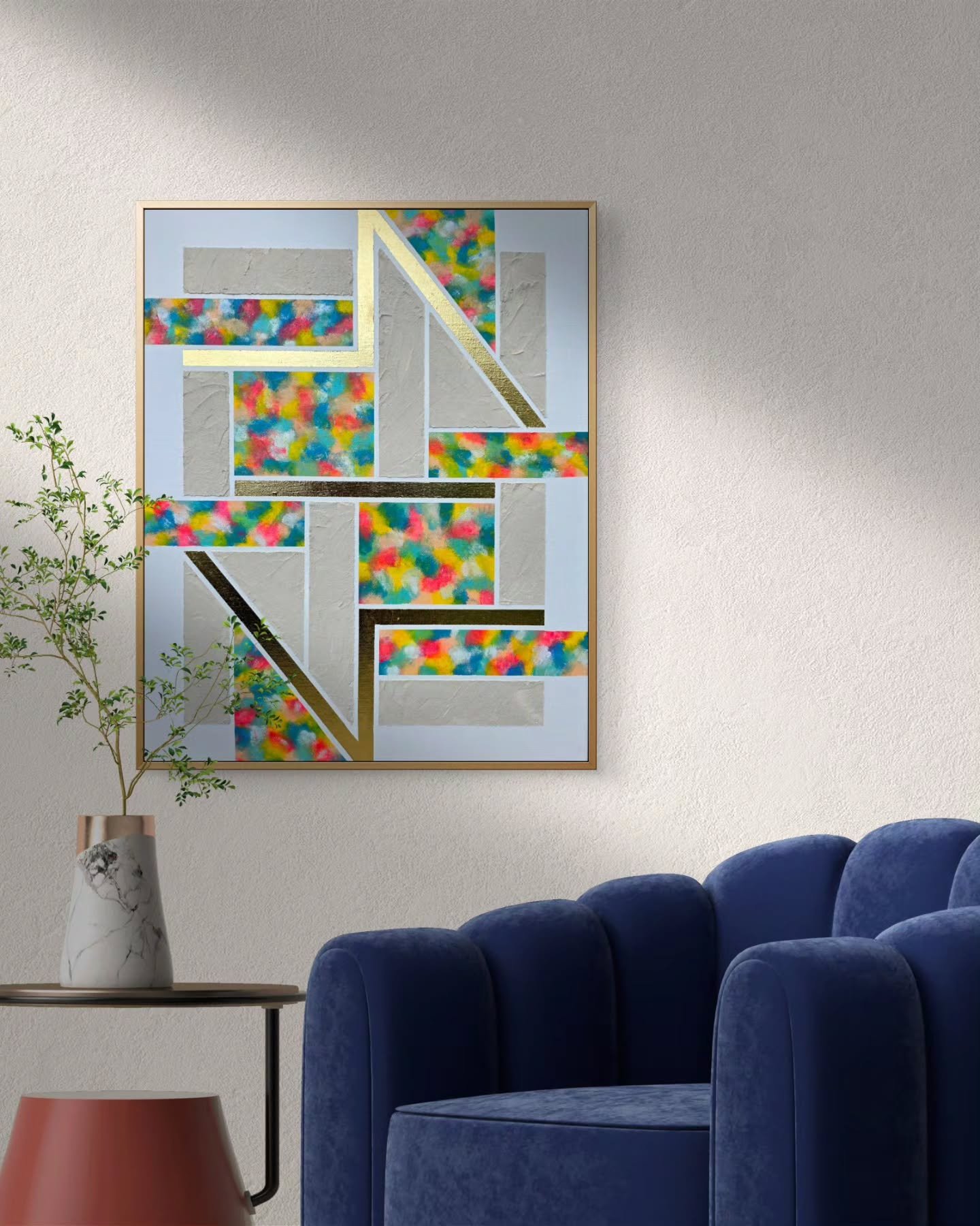 Last 24 hours of my current Spring exhibit.... "Divine Pathways Through a Secular Society" 🖼 📸
&bull;
Ends 15th April 2026 at @thecorshamgallery 😭
&bull;
#tombatesart #abstractart #wiltshireartist #corsham #wiltshire