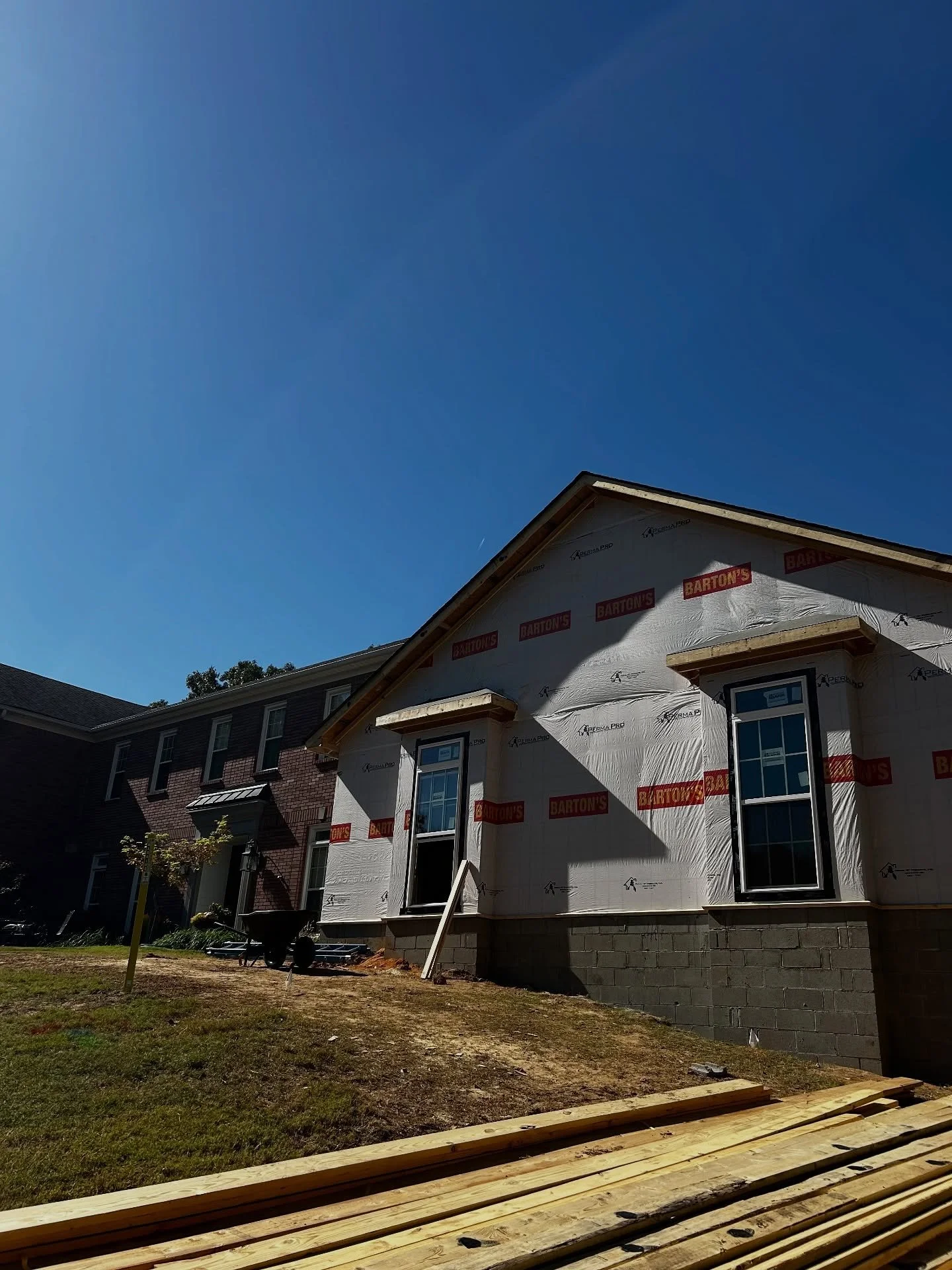 Anytime we tackle an addition, we want you to think &ldquo;surely that&rsquo;s always been there.&rdquo; That&rsquo;s why we intricately designed the windows of this space to mimic the door&mdash;creating a seamless transition into the new master sui