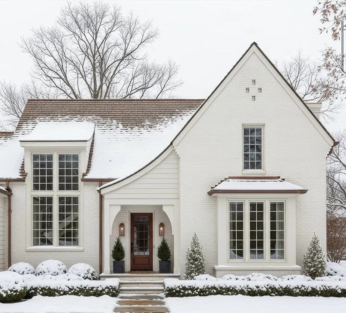 Imagine a cozy snow day in The Whitmore, Spring Creek Cottage, or Orchard Lane❄️✨