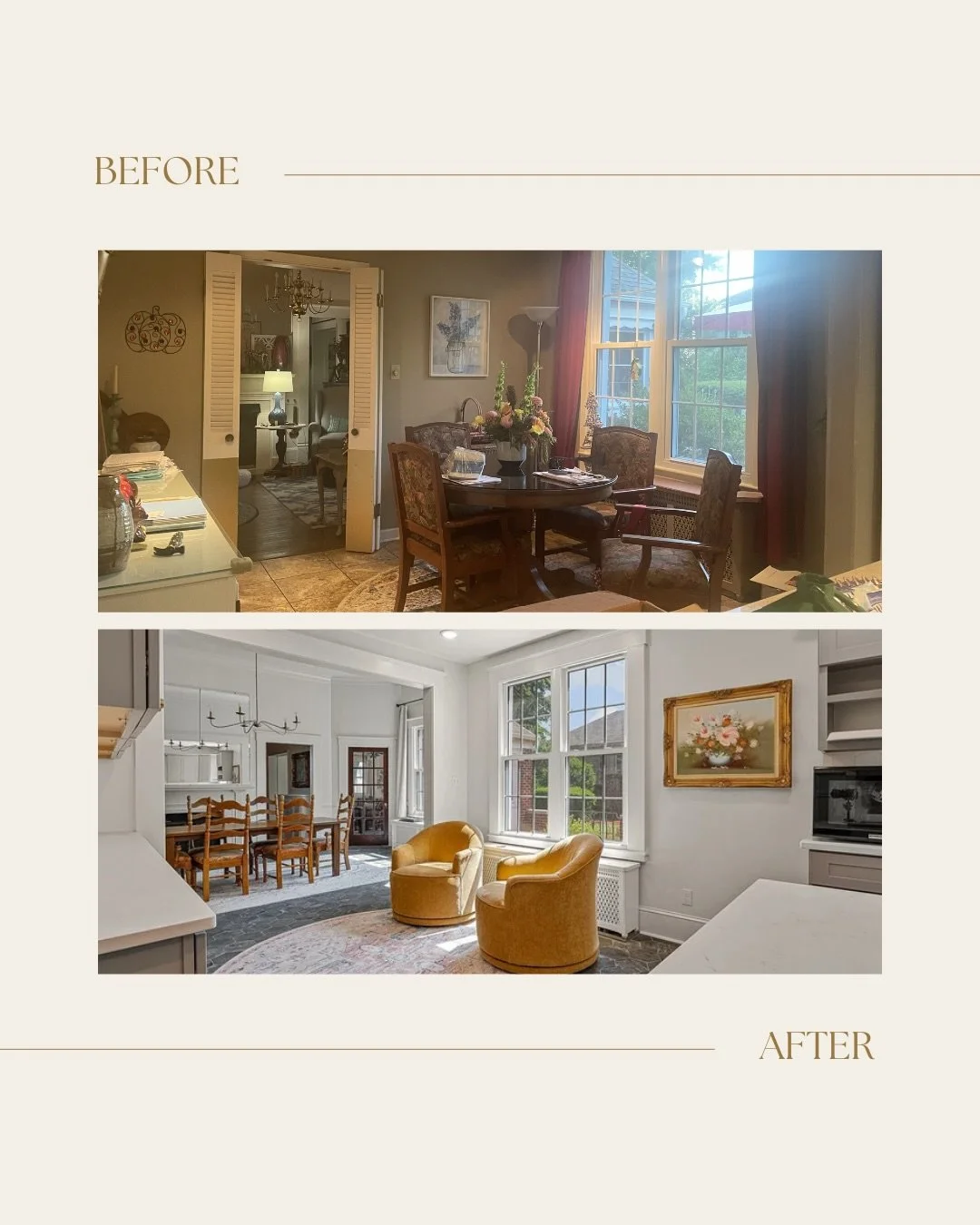 Before &mdash; After✨

Historic home? Updated for the next 100+ years😉