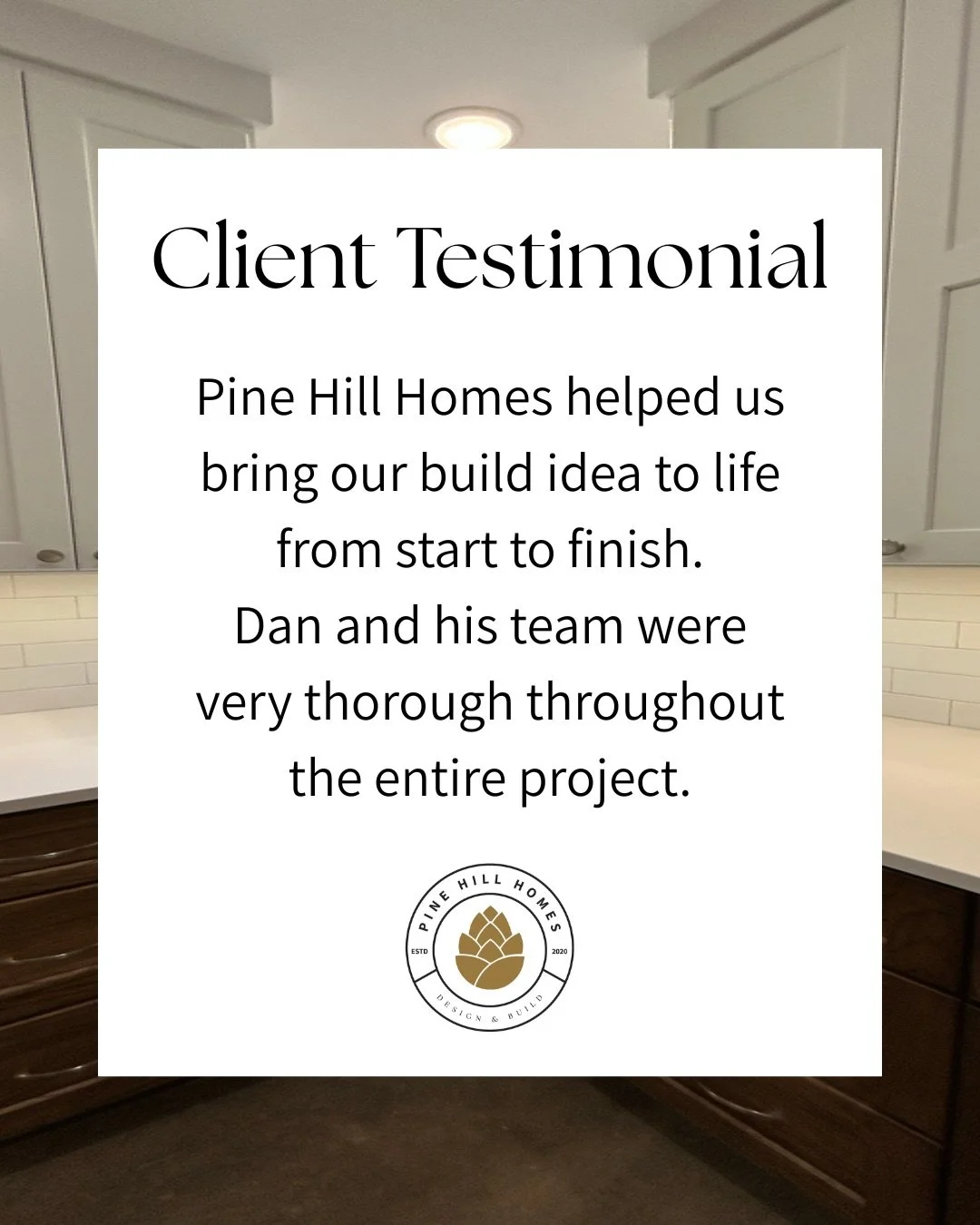 We never get tired of hearing from our clients. It&rsquo;s even better when they have good things to say. Your project is our priority, and we want to make it the best experience for you!✨🏡
