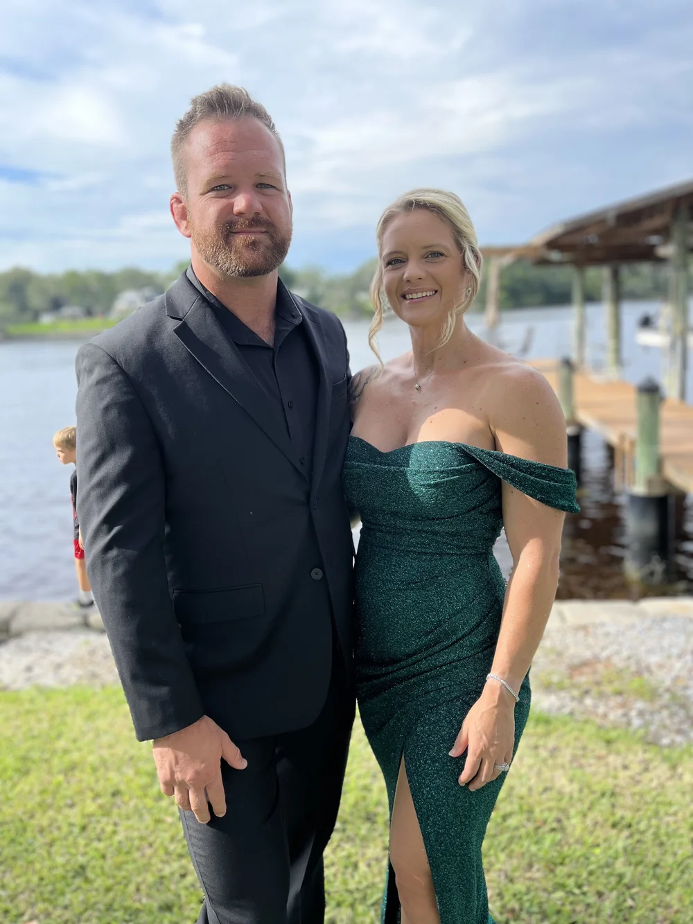 Ryan Kensinger, founder of Infinite Training Solutions, with his wife