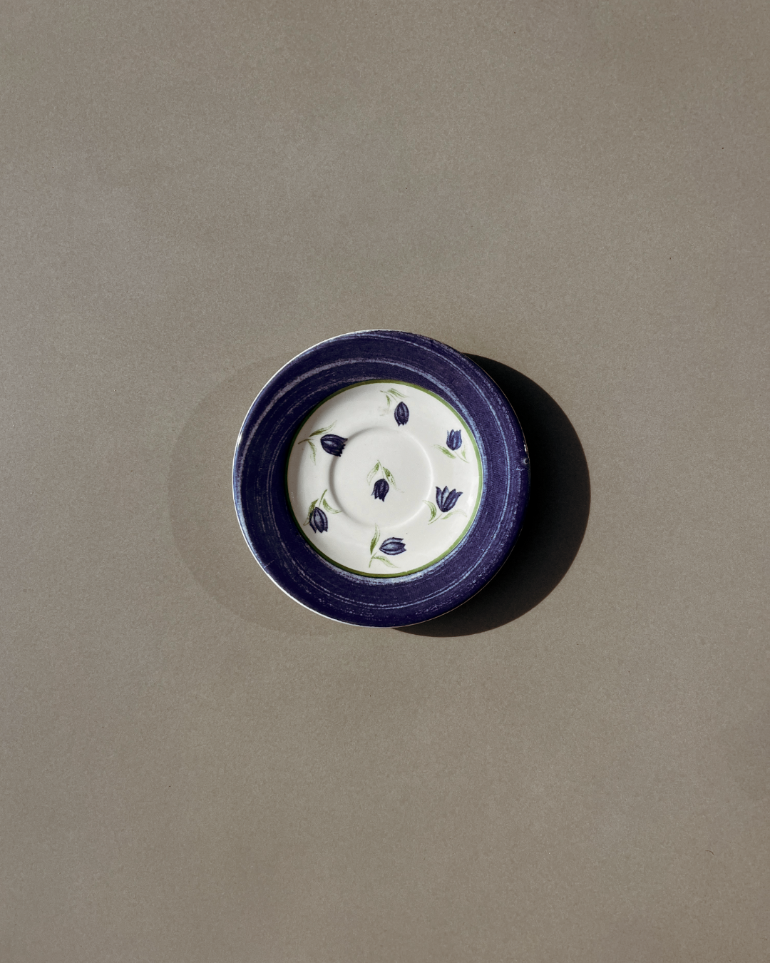 Mini assiettes tulipes - 6 pièces