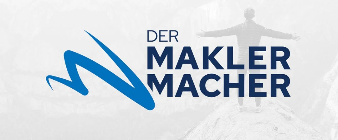 Foto mit dem Logo von MaklerMacher im Vordergrund