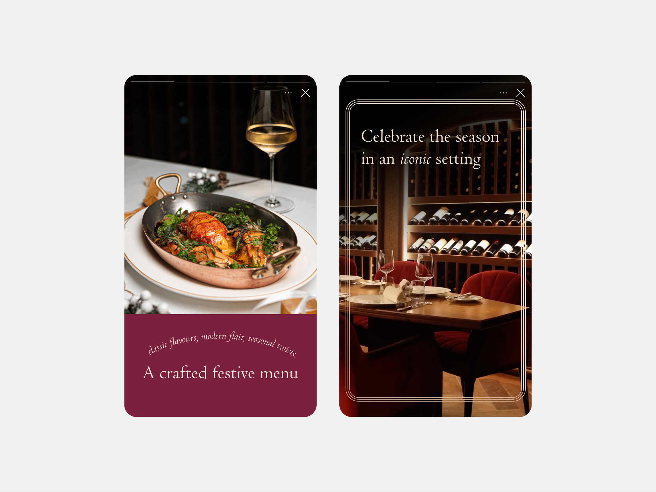 Savoy Grill Mini Campaign