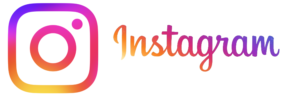 Das Logo von Instagram, bestehend aus einer stilisierten Kamera mit bunten Farbverlauf und das Wort 'Instagram' in einem Skriptfont.