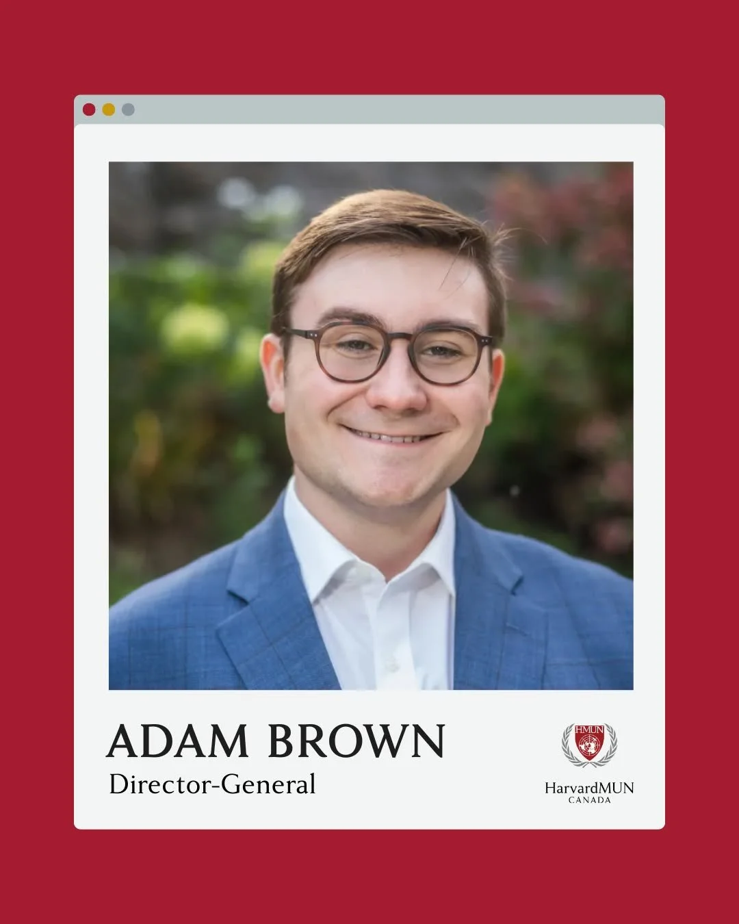 Meet Adam Brown, the Director-General!

Adam is a sophomore originally from Saratoga Springs, New York, a city only about four hours south of Montreal. At Harvard, he is concentrating in Social Studies while pursuing a citation in Arabic. When he arr