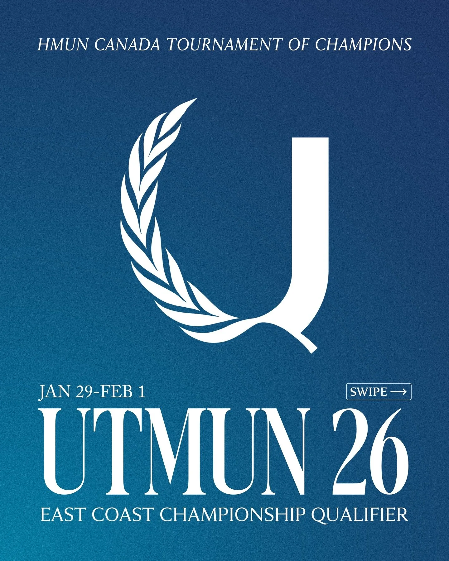 HarvardMUN Canada 2026 is honored to announce University of Toronto Model UN (UTMUN) as its Tournament of Champions East Coast Championship Qualifier!

Delegates who gavel at UTMUN will be formally invited to compete in the Tournament of Champions fr