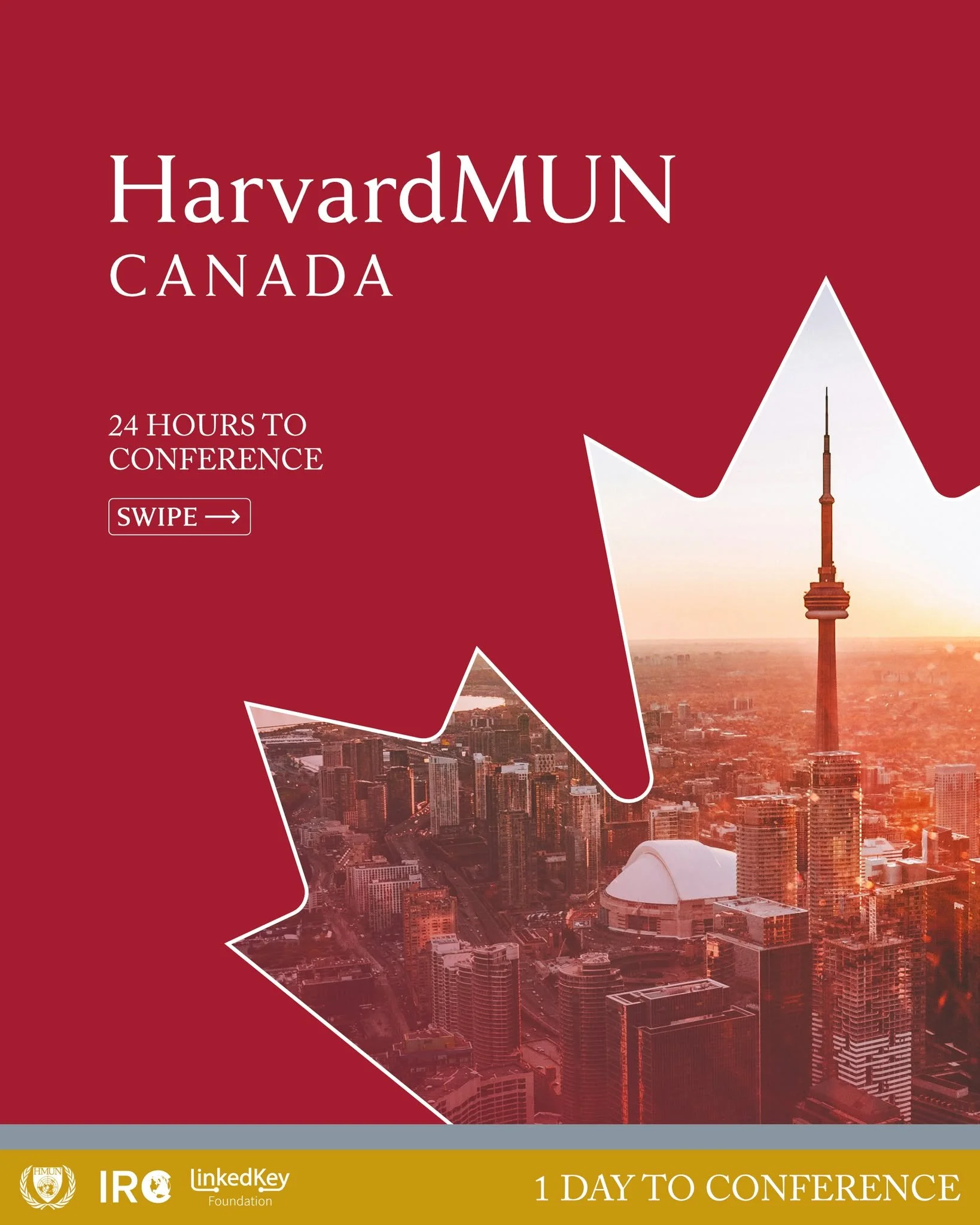 There are only 24 hours left to go before HarvardMUN Canada 2026, HarvardMUN's inaugural Canada Model UN conference!

As a final reminder to all delegates, please remember to read through HarvardMUN Canada's conference policies, schedules, and other 