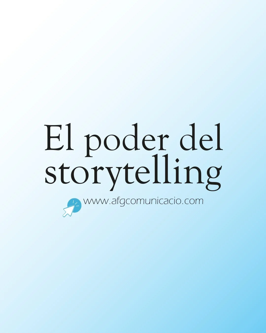 El storytelling no es s&oacute;lo una t&eacute;cnica: es el arte de crear conexiones humanas. 💬

En el &uacute;ltimo post de nuestro blog te contamos c&oacute;mo usar historias aut&eacute;nticas para emocionar, inspirar y fidelizar. Encontrar&aacute