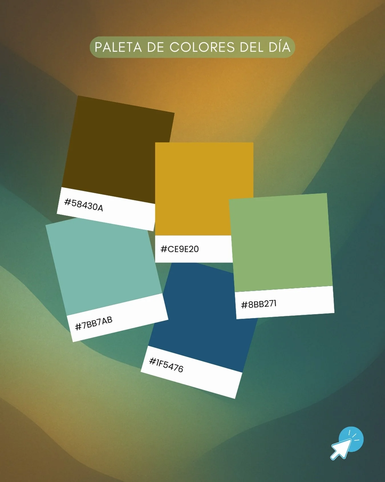 El d&iacute;a de hoy encaja con esta paleta de colores. &iexcl;Te la comparto para que la uses de inspiraci&oacute;n! 🫰🏻

&middot; &middot; &middot; &middot;
#colourpalette #inspo #afgcomunicacio #marketingdigital #andorra