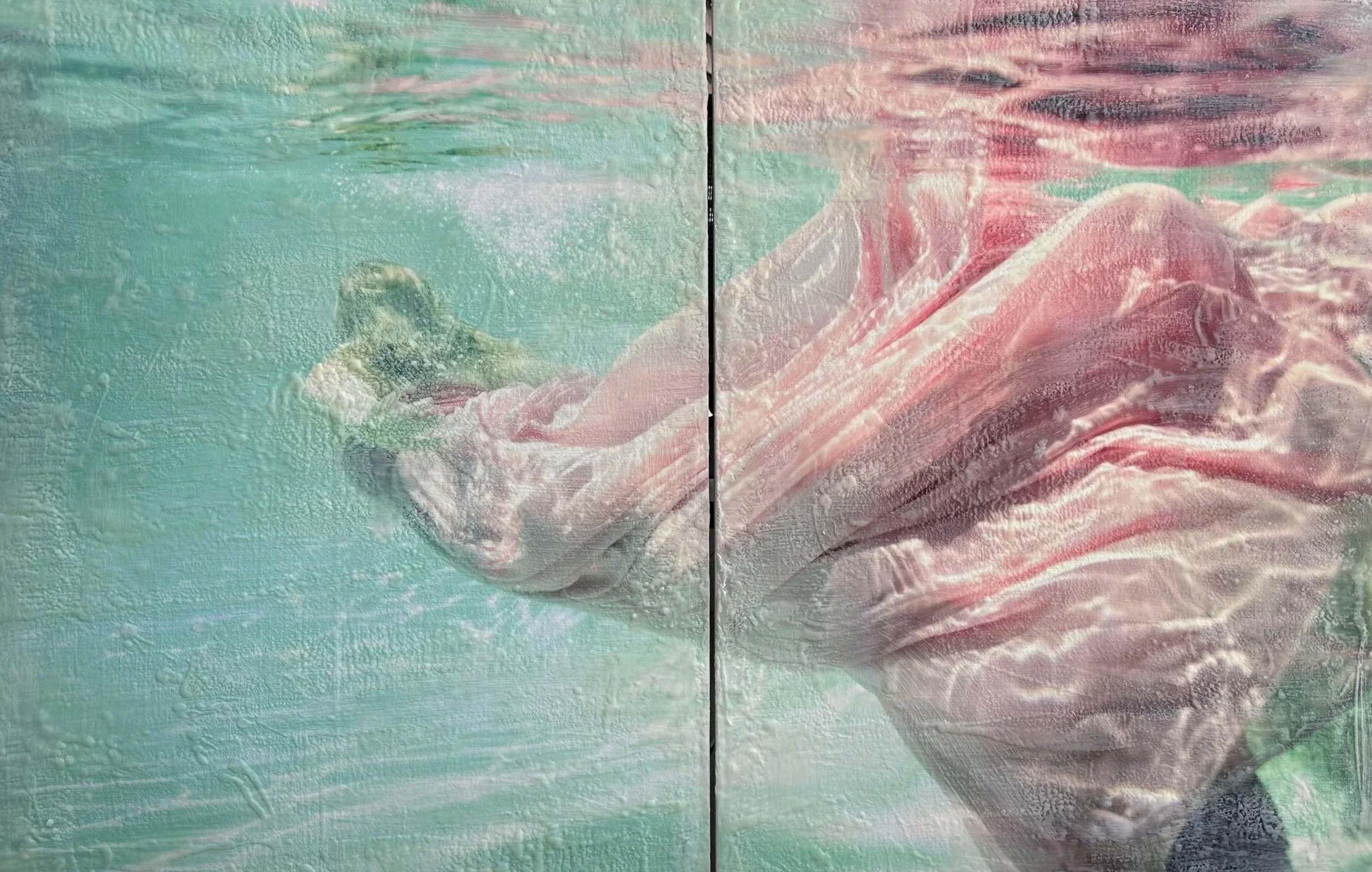 
Eirene, Goddess of Peace · diptych two 40 × 30 inches ·  2024 · $