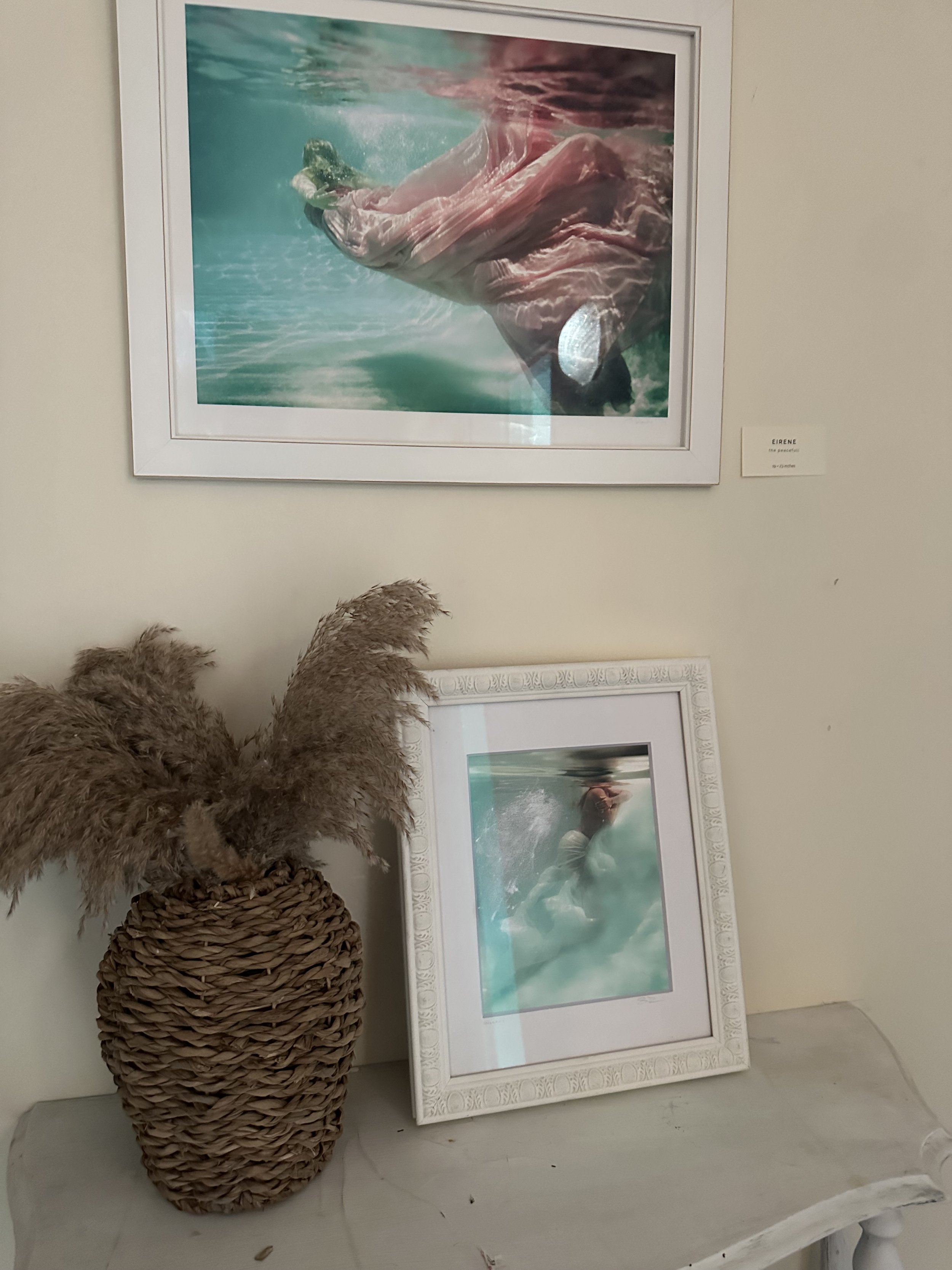 small framed works