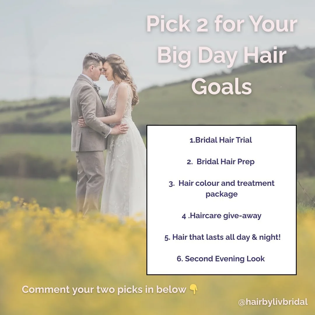 Which two are totally you? 💕 Let me know in the comments 

@thomasharephotography 

#BridalHair #WeddingHair #BridalHairstylist #WeddingHairInspo #bridalhairgoals #PicturePerfectHair #DreamWeddingHair