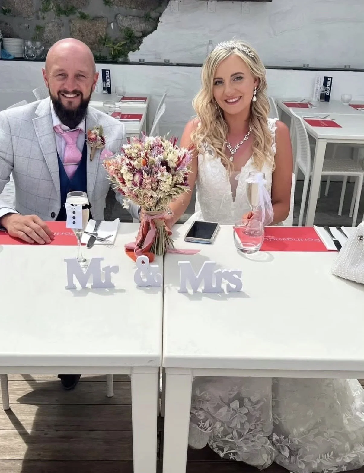 Elopement . Layla had soft waves and a tiara . Simple but stunning. Makeup by Carly Angove makeup.