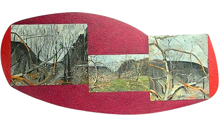 Bill Hochhausen contemporary floral painting Giant lily modern flower oil painting (2).png