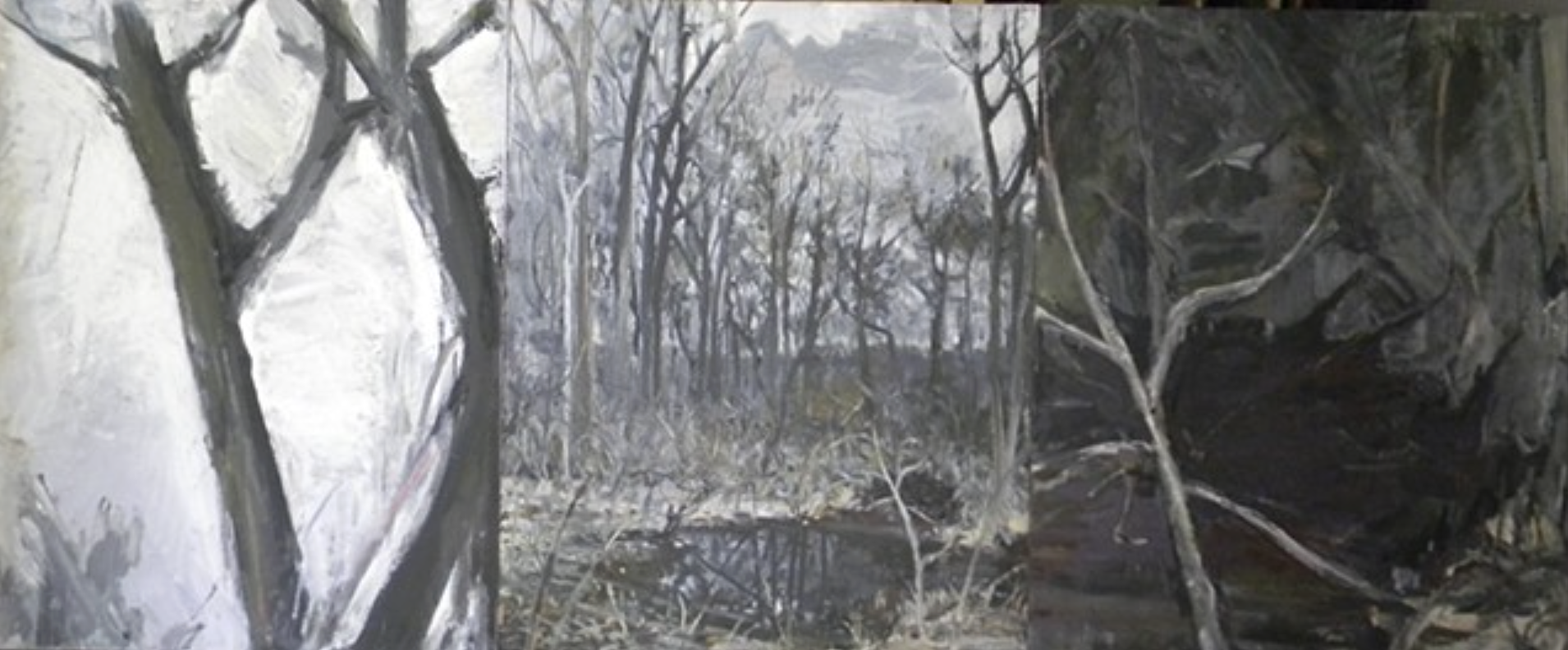 bill hochhausen contemporary narrative painting black and white landscape painting.png