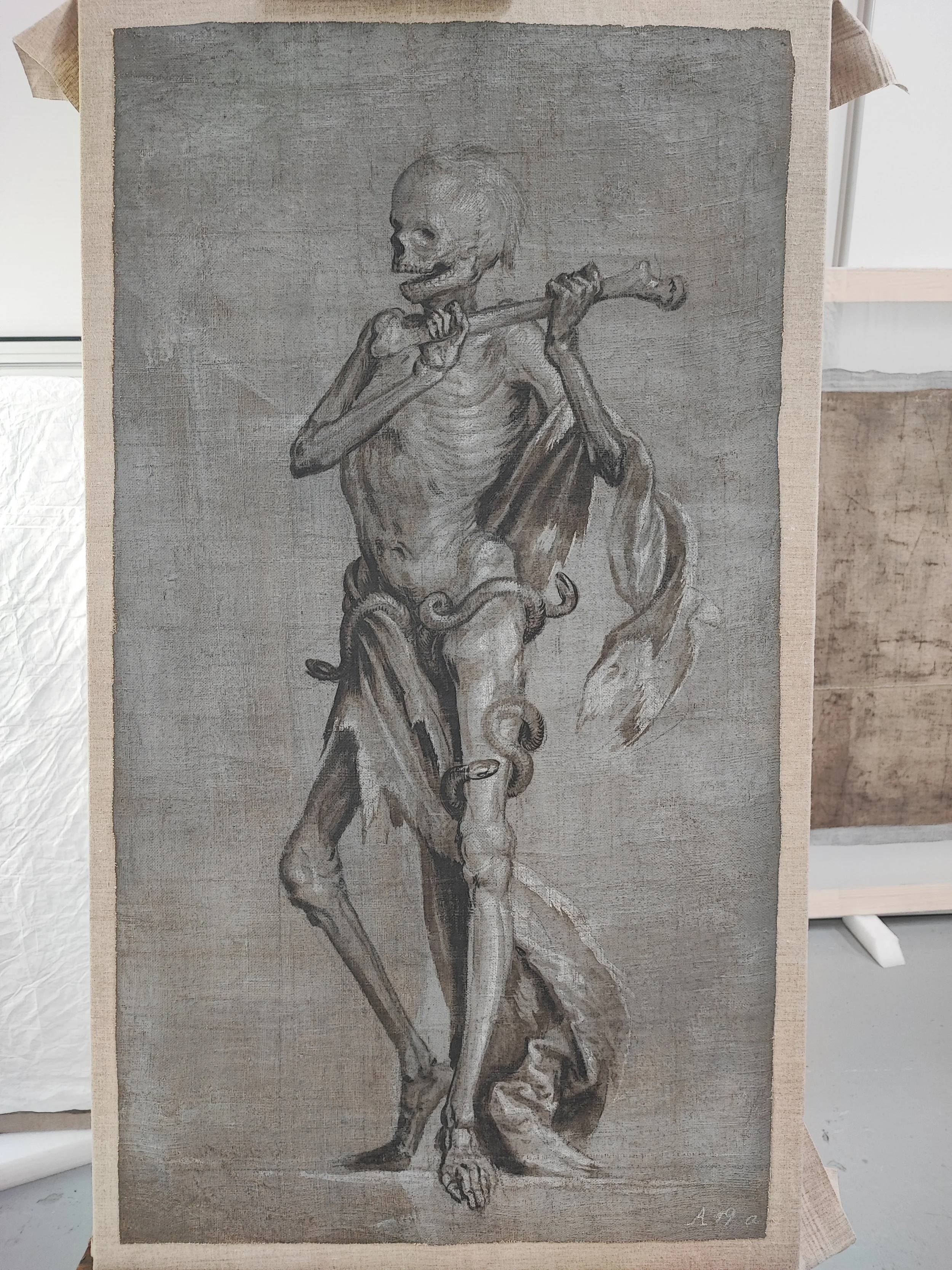 Esquisses à la détrempe, Tobias Stimmer, 1570