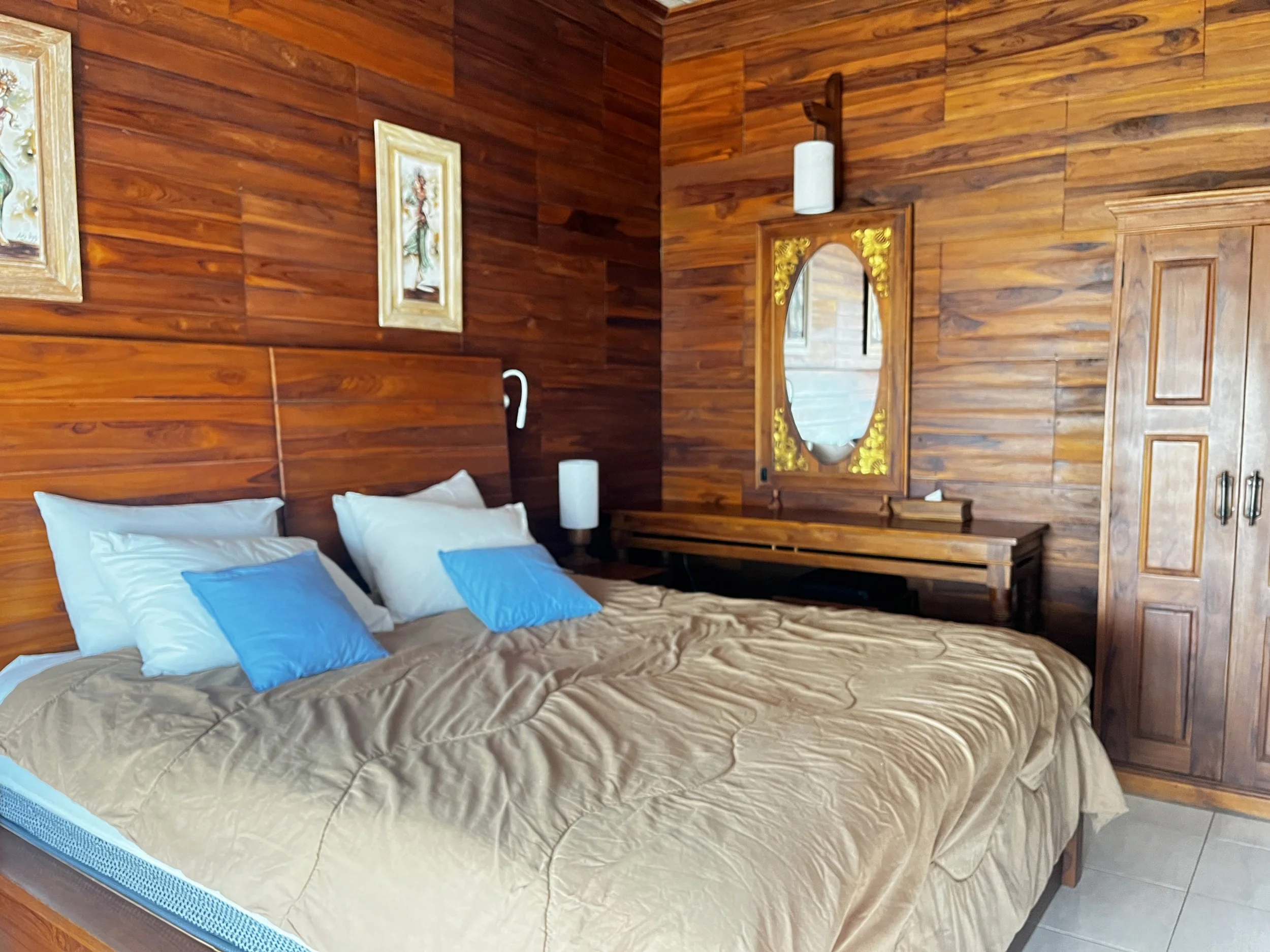 The double bedroom