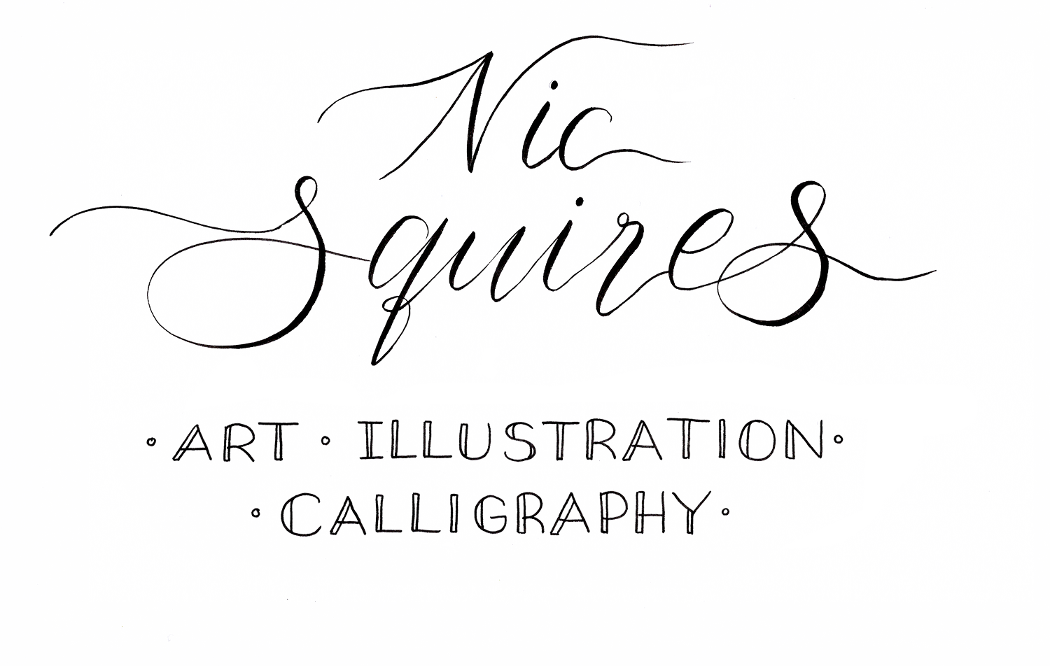 Nic Squires: Art, Illustration, Calligraphy