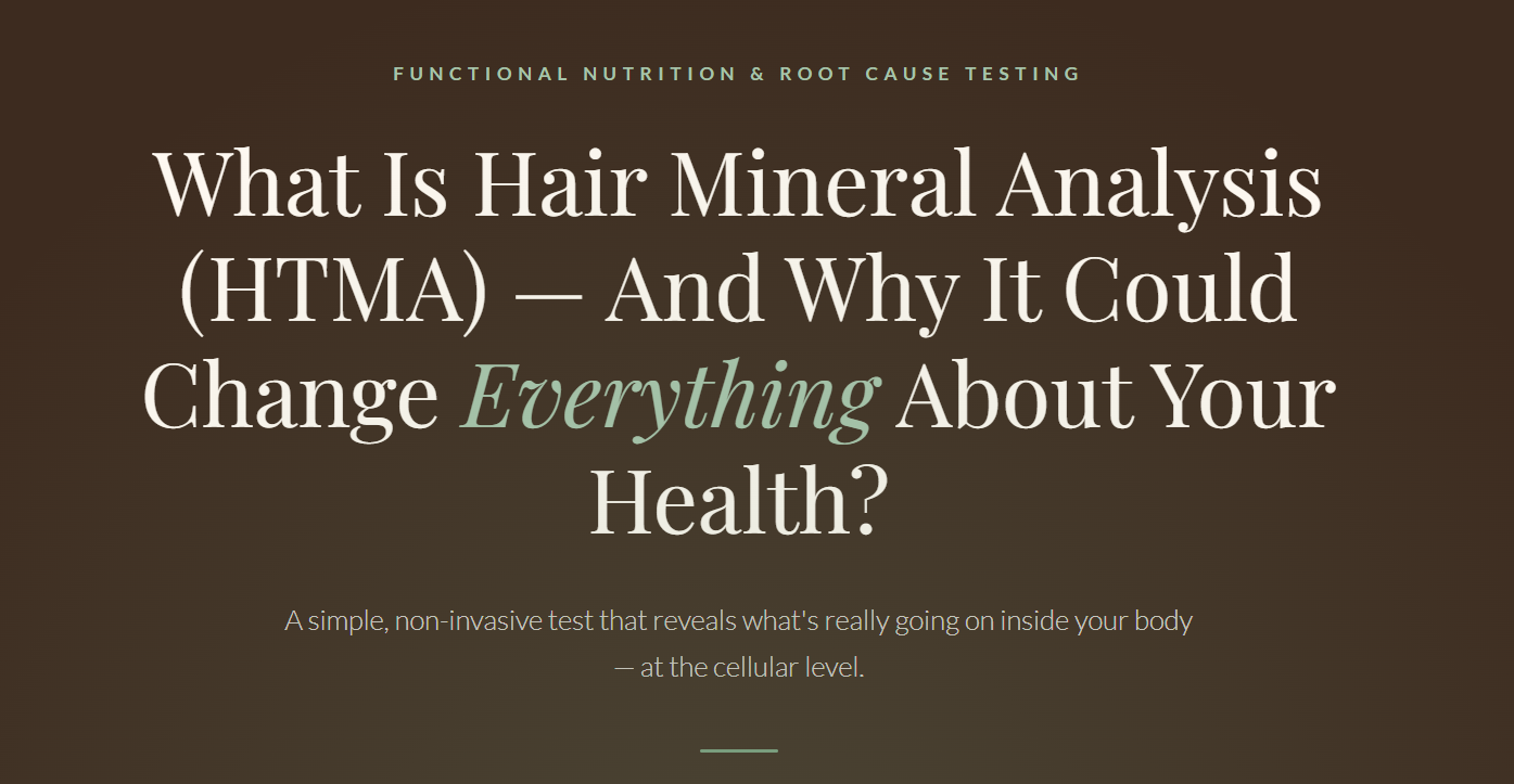 Why Your Blood Work Is Normal But You Still Feel Awful — And What HTMA Can Reveal