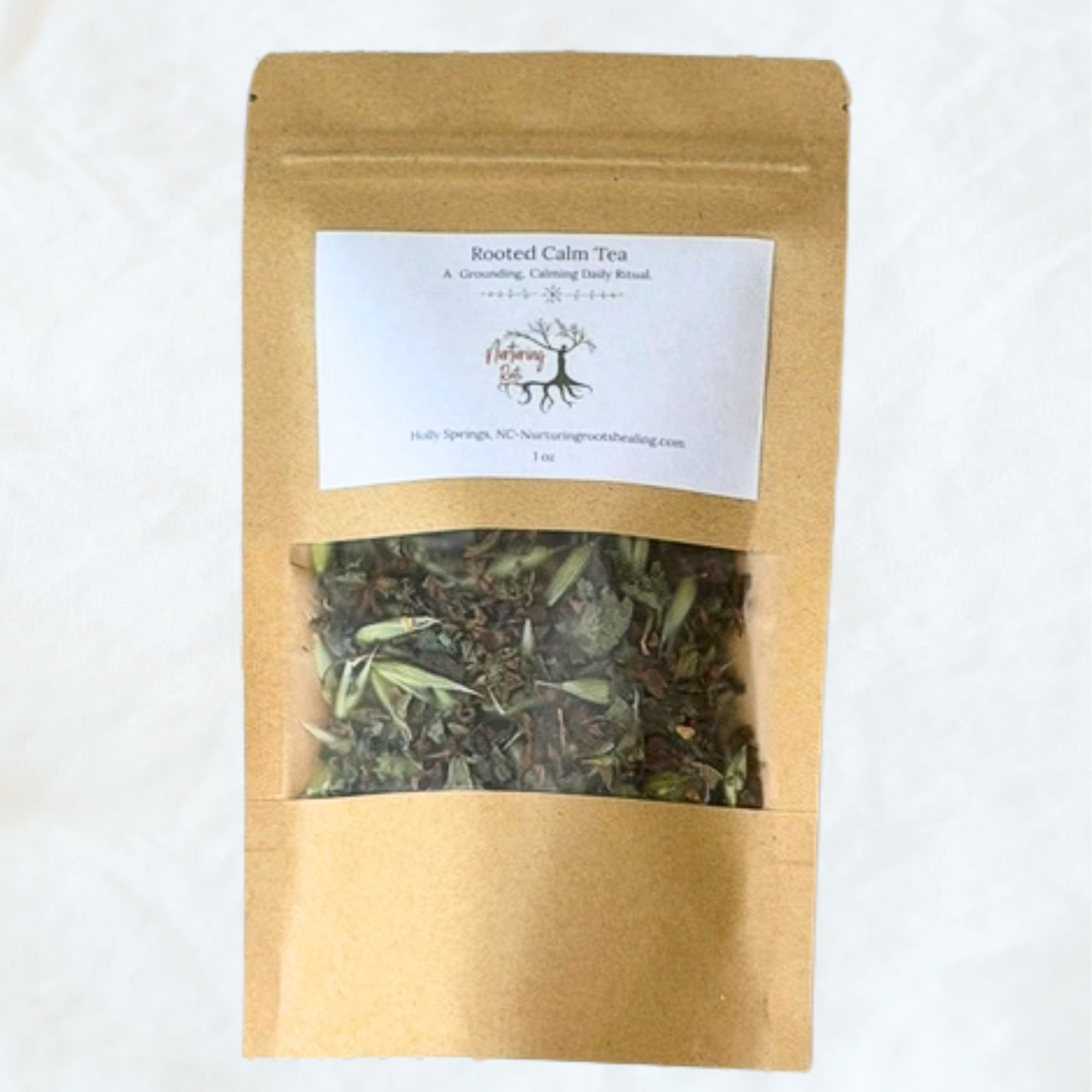 Rooted Calm | Nourishing Oat & Tulsi Herbal Tea