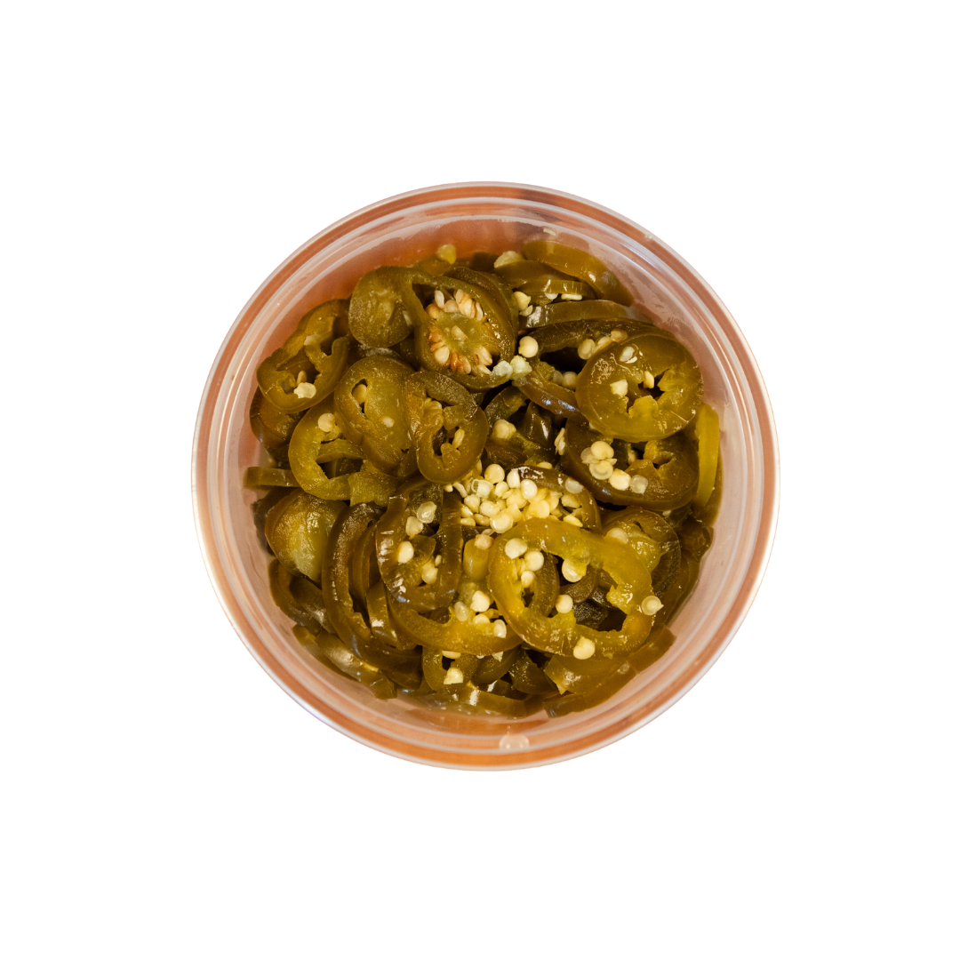 Pickled in house jalapenos