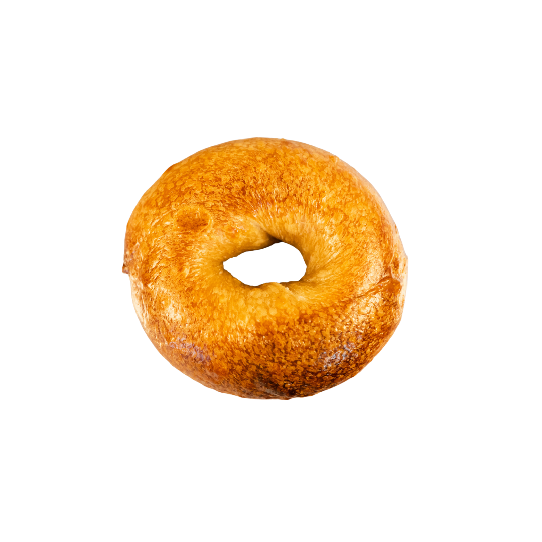 Sourdough plain bagel