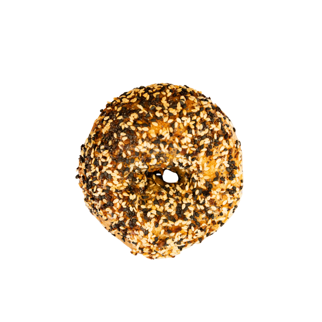 Sourdough everything bagel