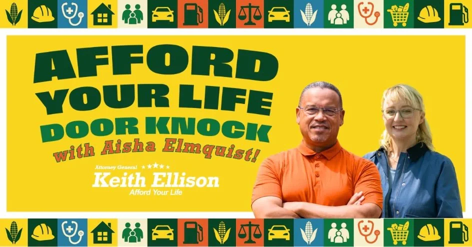 Shoreview Doorknock with Attorney General Keith Ellison - 10/13