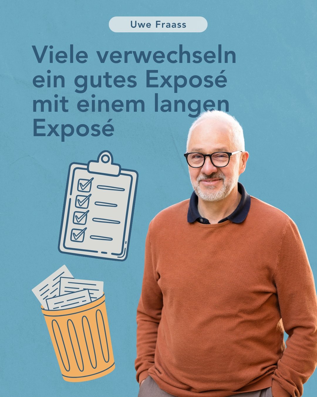 Ein Expos&eacute; muss nicht seitenlang sein, um gut zu sein.

Entscheidend ist nicht die Menge an Seiten.
Entscheidend ist, dass der Interessent schnell versteht, worum es geht.

Die wichtigsten Eckdaten.
Die relevanten Besonderheiten.
Und genug Sub