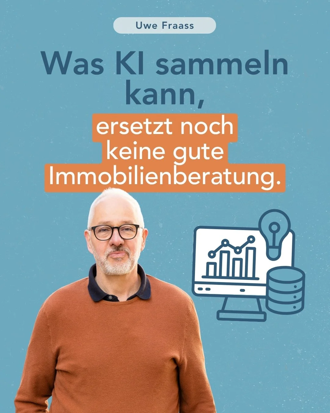 Die Zukunft des Maklers liegt nicht im Inserat.
Sie liegt im Verstehen.

KI kann Daten sammeln.
Sie kann Angebote vergleichen.
Sie kann Prozesse beschleunigen.

Aber sie kennt nicht automatisch die ganze Situation hinter einer Immobiliensuche:

Wo ar