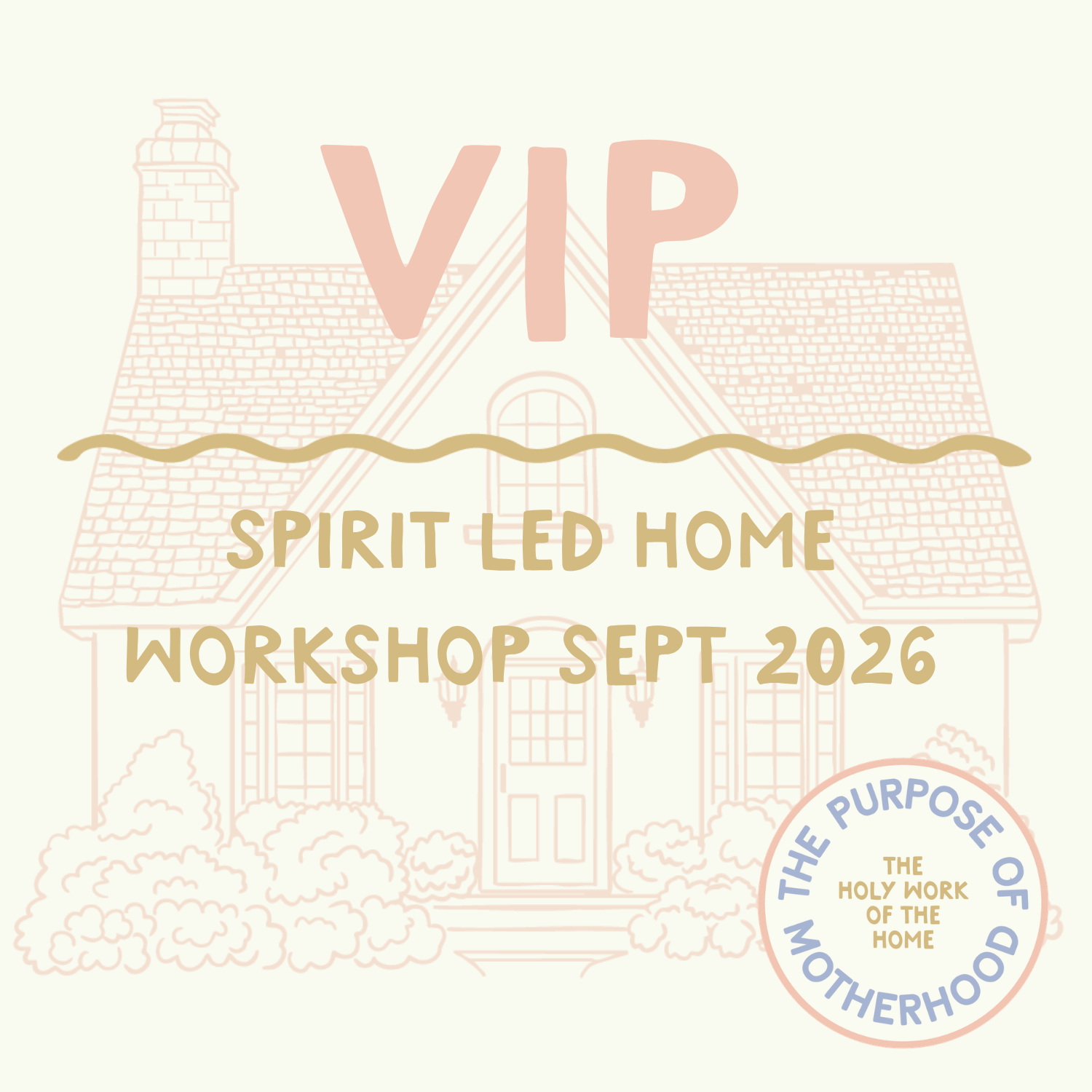 VIP Add-on - Spirit Led Home Workshop